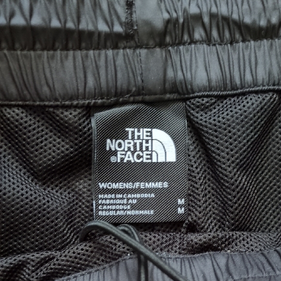 The North Face Pink Floral Joggers with Black Side Panels - Picture 2 of 5